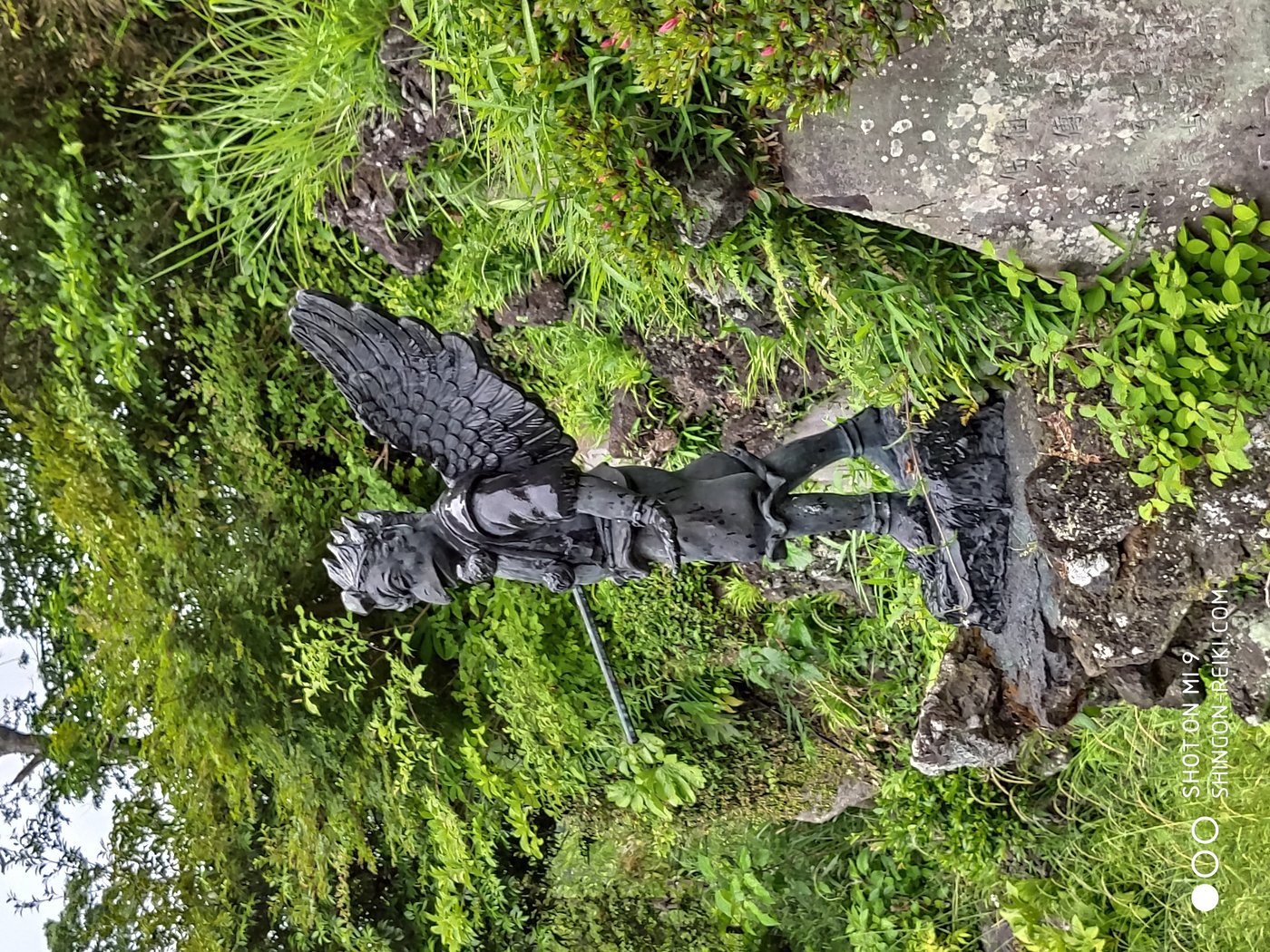 Tengu-Statue Kamakura · Pilgerort